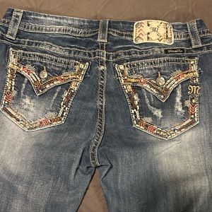 Miss Me jeans 32 easy boot mid rise